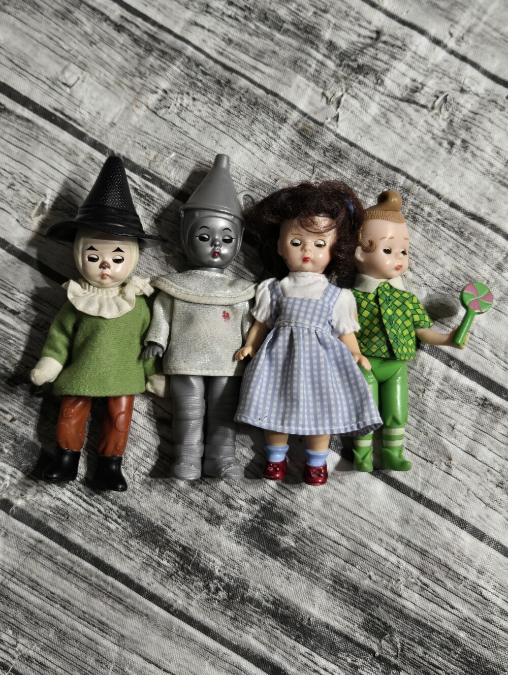 5" mini collectible Madame Alexander dolls Set of 4 Wizard of Oz Characters Doro
